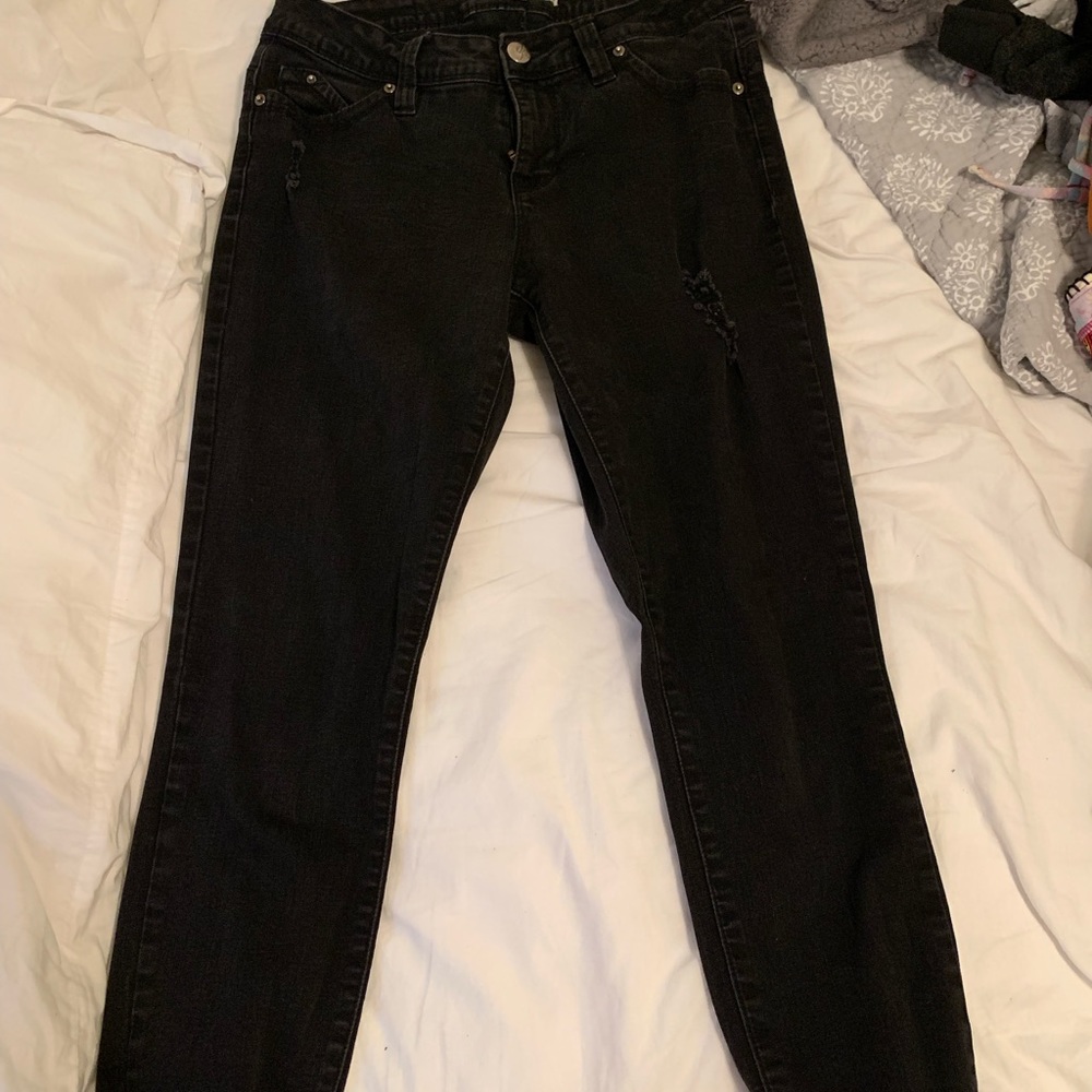 Girls Black Jeans
